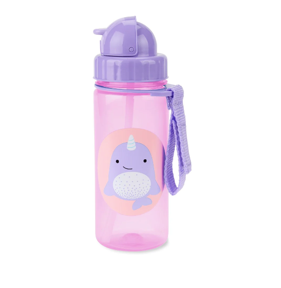 Skip Hop Zoo PP Straw Bottle Narwhal (1)