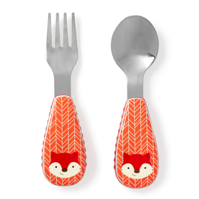 Skip Hop Zootensils Fork & Spoon Fox (1)