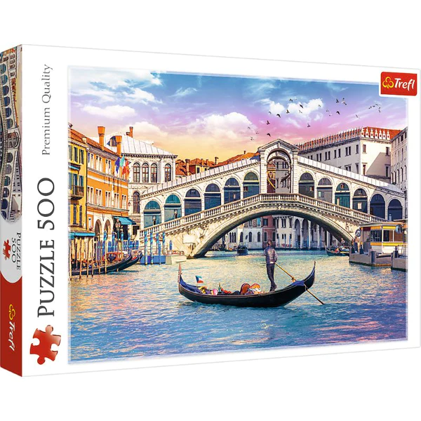 Trefl 500 Piece Jigsaw Puzzle -  Rialto Bridge, Venice (1)