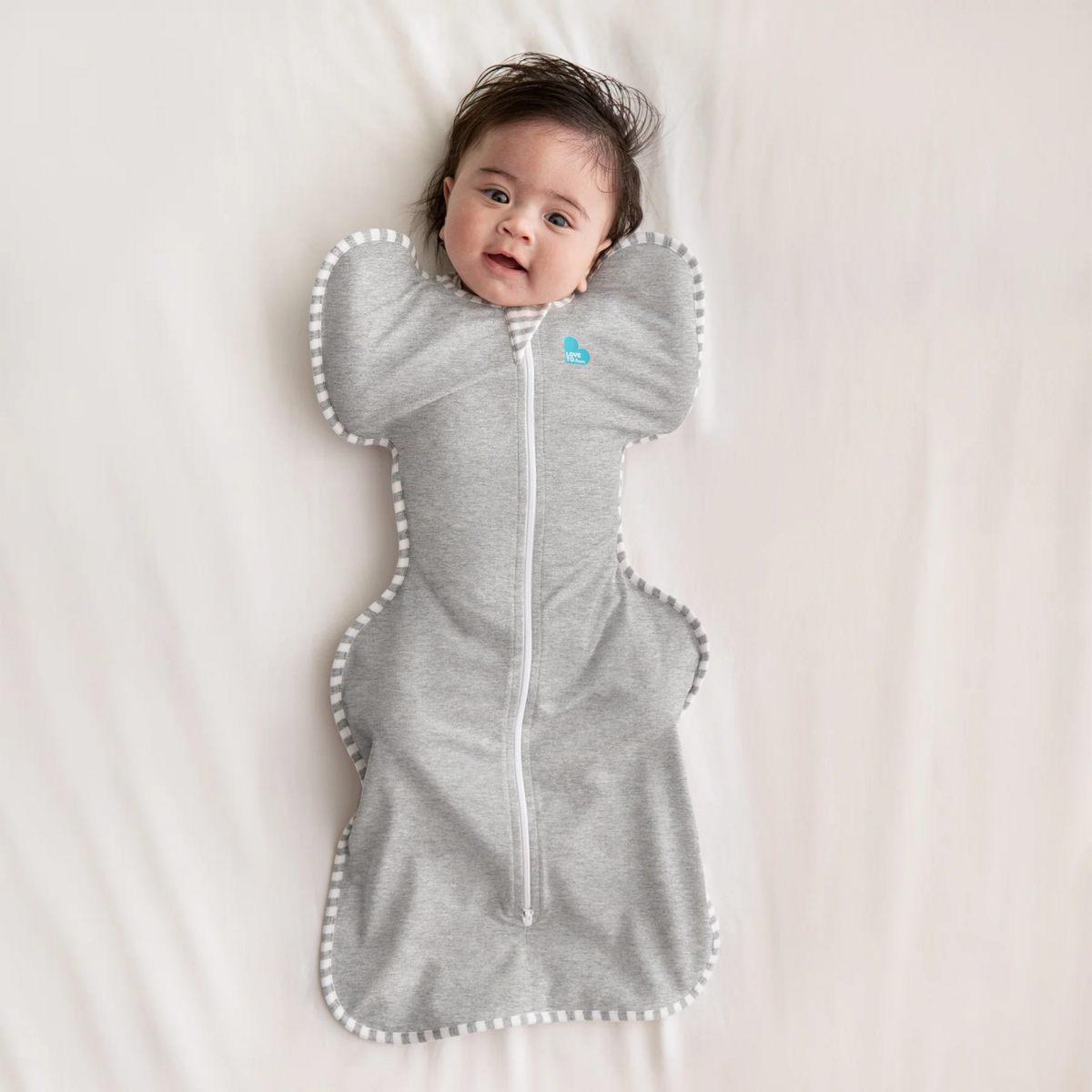 Love To Dream Swaddle Up Original 1.0 Tog Grey (1)