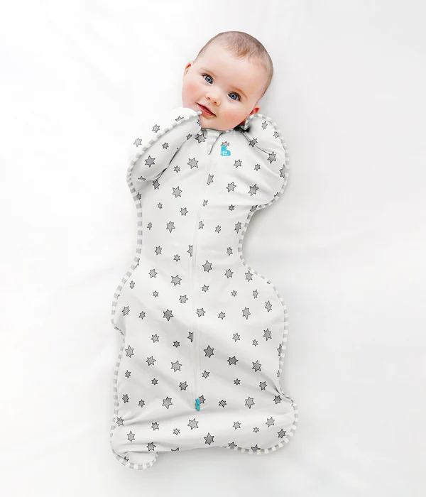 Love to dream Swaddle Bamboo 0.2 Tog Super Star (1)