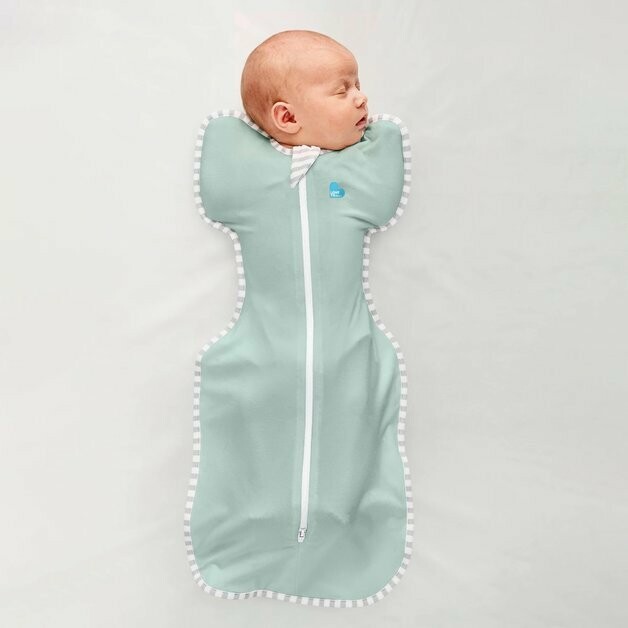 Love to dream Swaddle 0.2 Tog Olive (1)