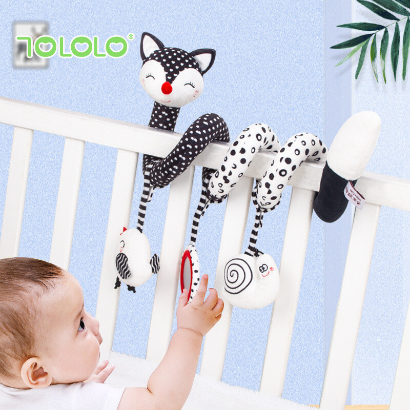 Tololo Spiral Pram Toy - Little Fox (4)