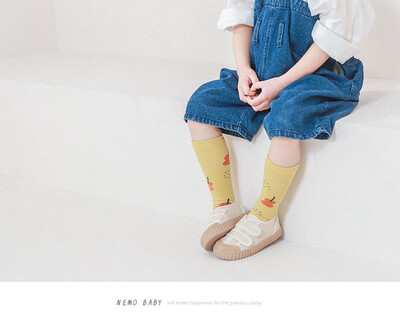 Baby Knee High Cotton Socks (6)