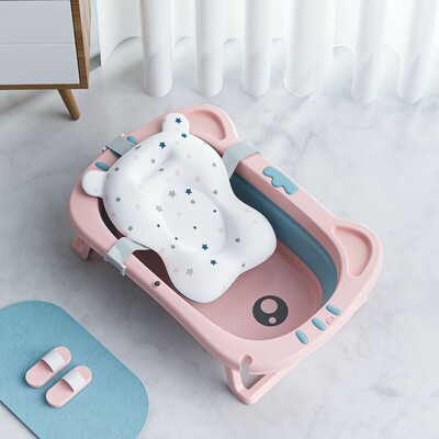 Foldable Baby Bath Tubs (Lying Support Included) (4)