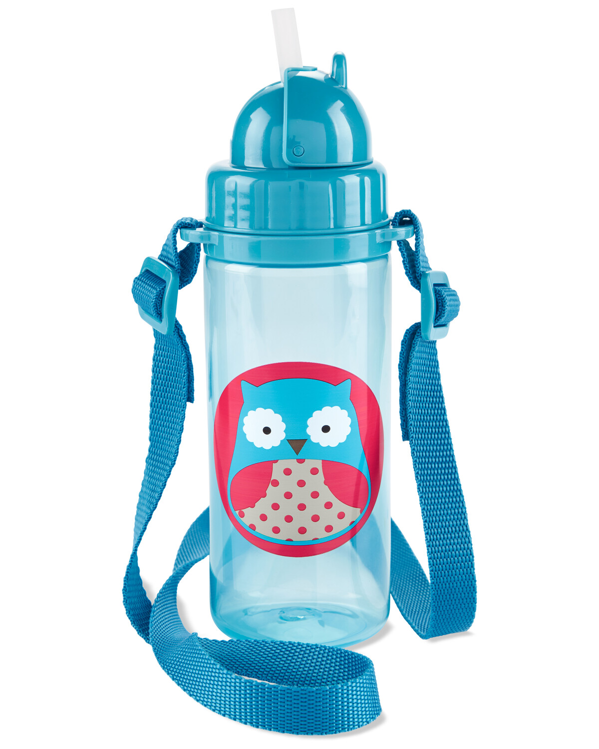 Skip Hop Zoo PP Straw Bottle Otis Owl (3)