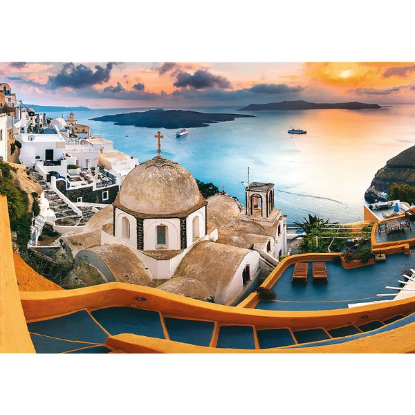 Trefl 1000 Piece Jigsaw Puzzle - Fairytale Santorini (2)