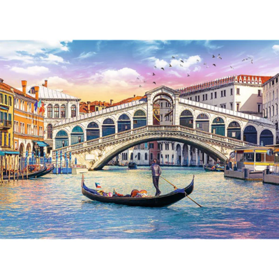 Trefl 500 Piece Jigsaw Puzzle -  Rialto Bridge, Venice (2)