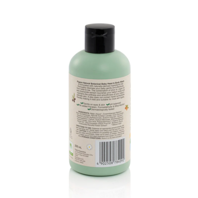 Natural Botanical Baby Head & Body Wash 200ml (2)