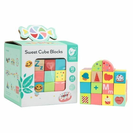 Classic World Sweet Cube Blocks - 68pcs (2)