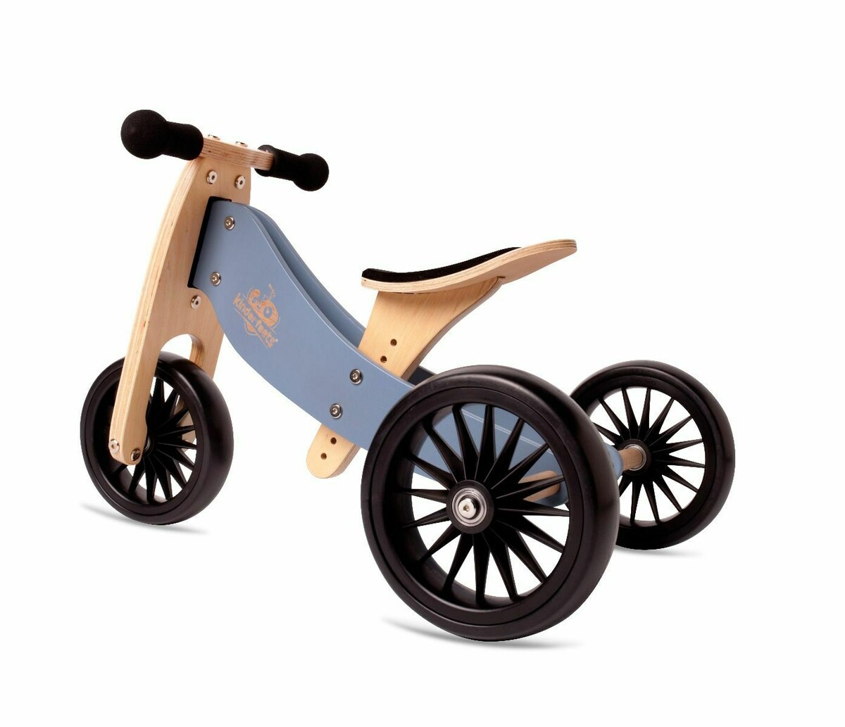 Kinderfeets Tiny Tot Plus 2 in 1 Trike Balance Bike Slate Kia Ora Baby